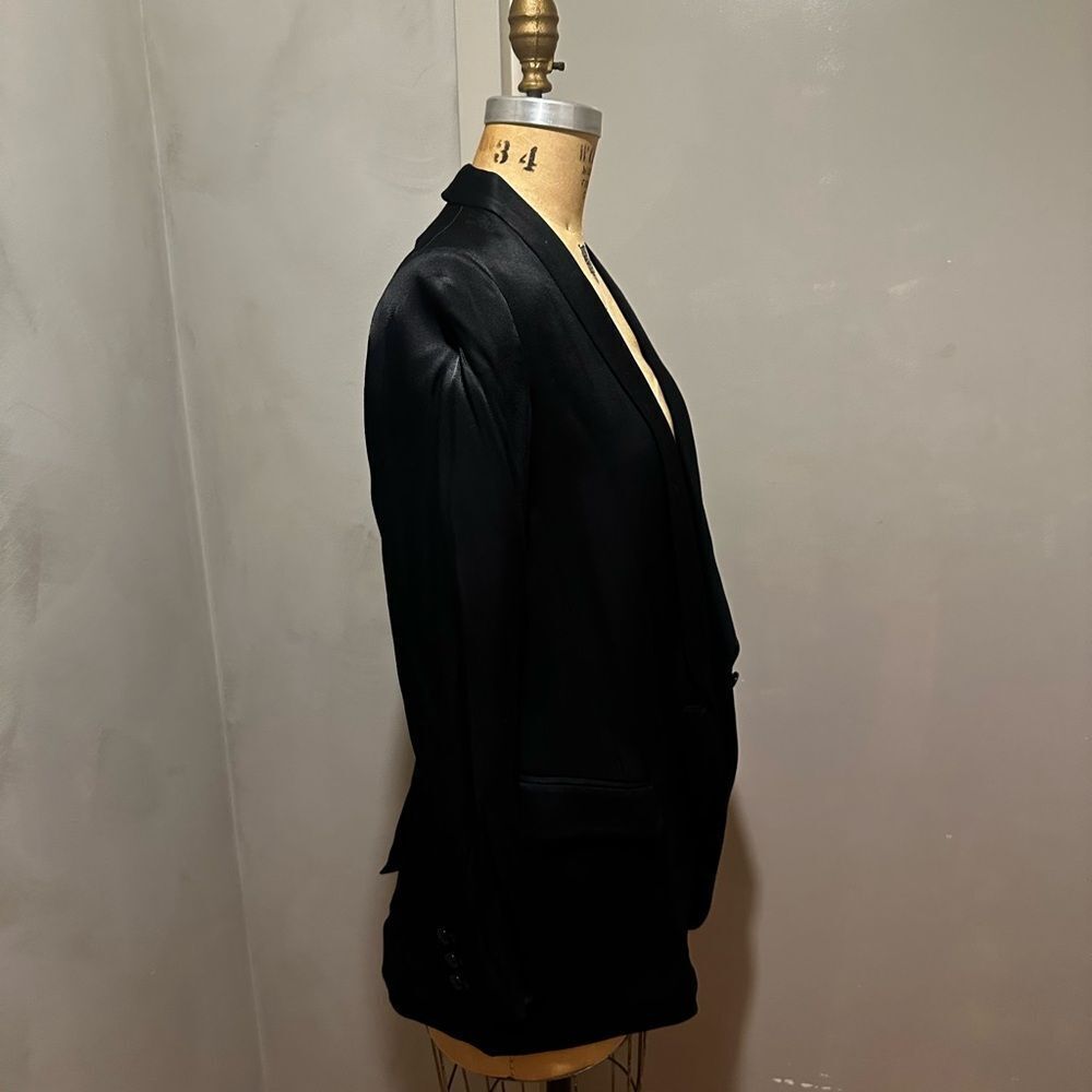 Satin blazer - Picture 2 of 6